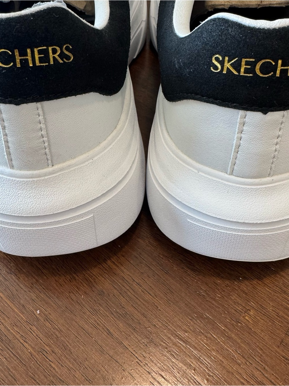 Skechers Cordova Classic Washable Sneaker Court Classics Shoes White Men’s 8.5 - Picture 3 of 9